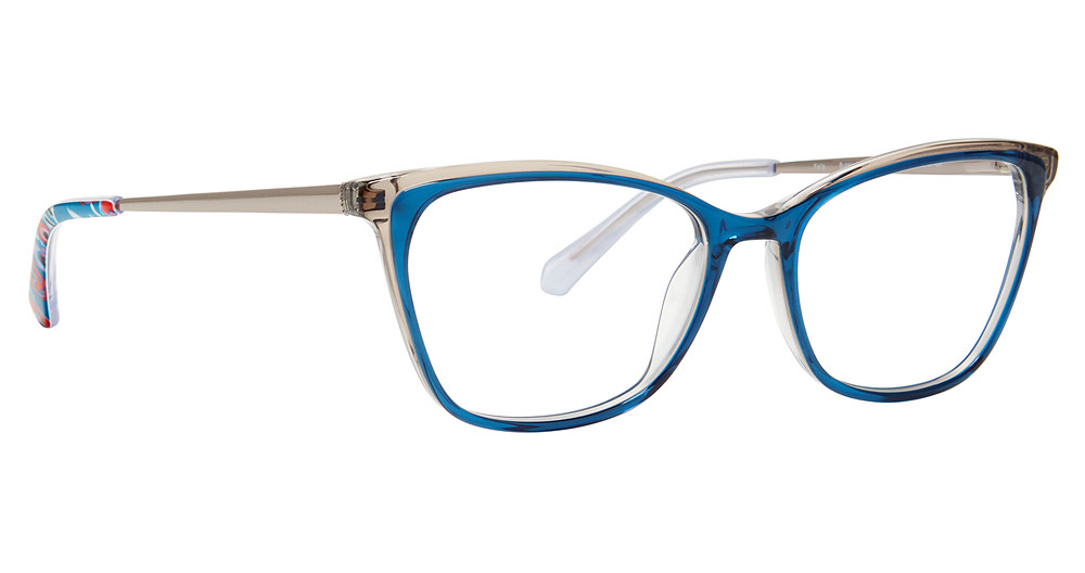 Vera Bradley FALLS-BUBBLY-FLOWERS-BLUE Eyeglasses eyewear