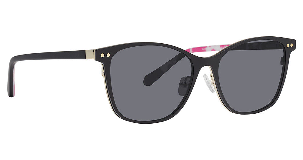 Vera Bradley KAMRYN-CLIP ONLY-BLACK Sunglasses eyewear