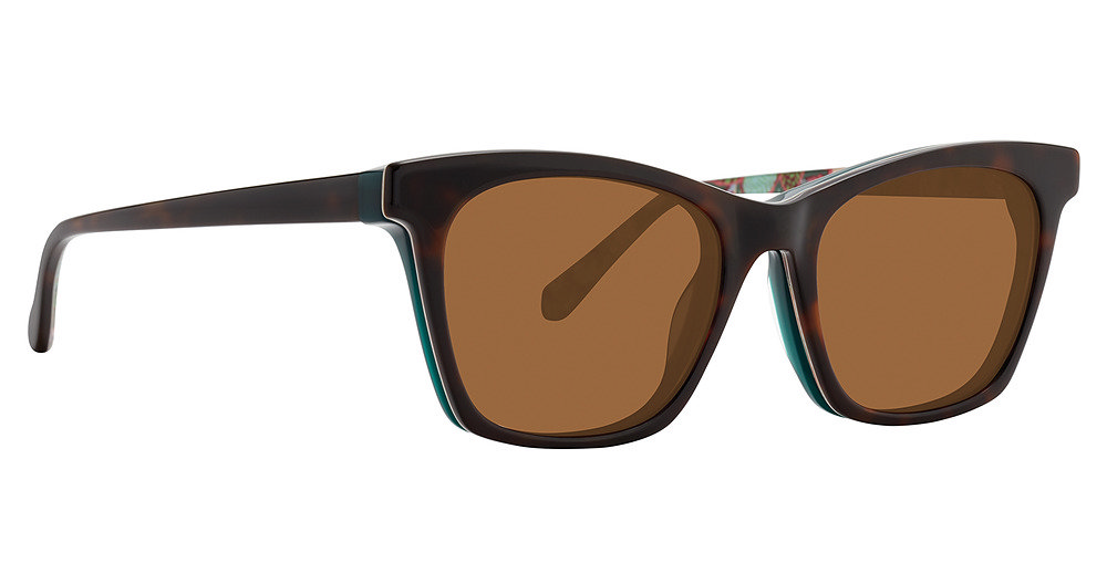 Vera Bradley CLIP ONLY-LEAF-ME-NOT-PAISLEY Sunglasses eyewear