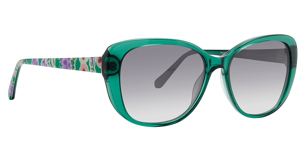 Vera Bradley LAURA-H-FOXGLOVE-FIELDS-GREEN Sunglasses eyewear