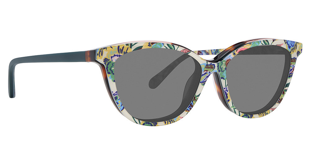 Vera Bradley CIARA-SUN-CLIP-GARDENIA-GARDEN Sunglasses eyewear