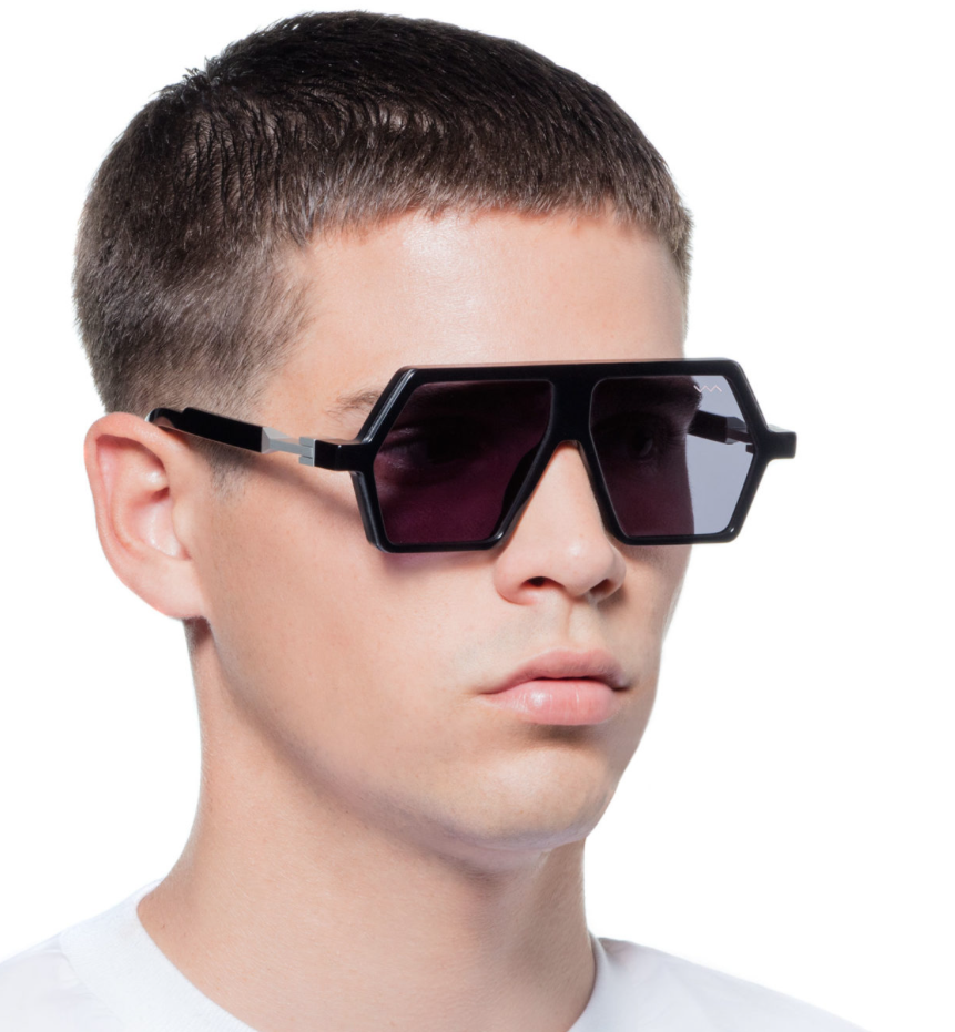 Vava BL0001-BLK-Mat BLK SIL Sunglasses eyewear