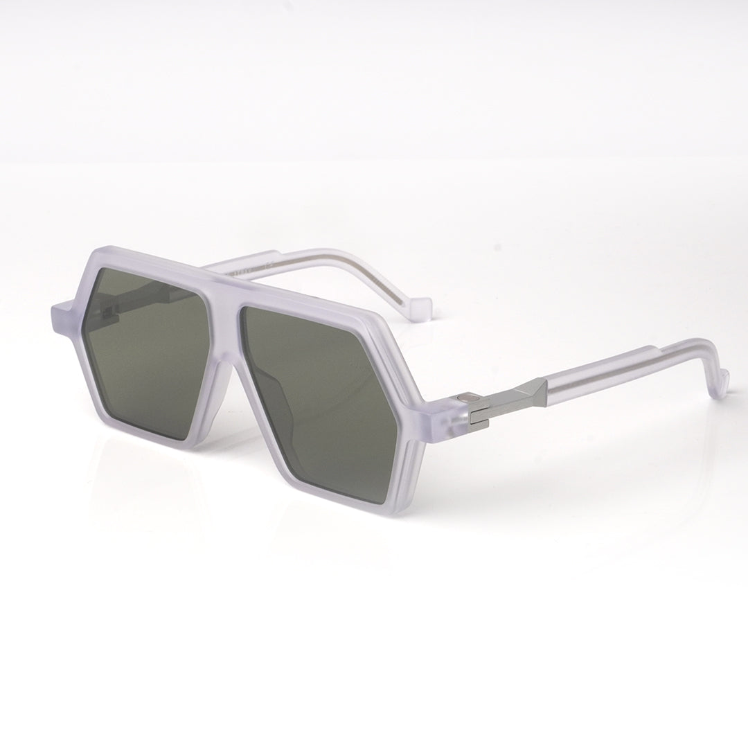 Vava BL0001-CRIS-Mat GRE SIL Sunglasses eyewear