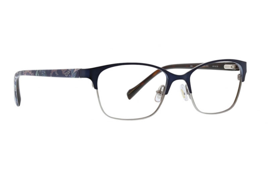 Vera Bradley VB-JESS-JAVA-NAVY-CAMO-56 Eyeglasses eyewear