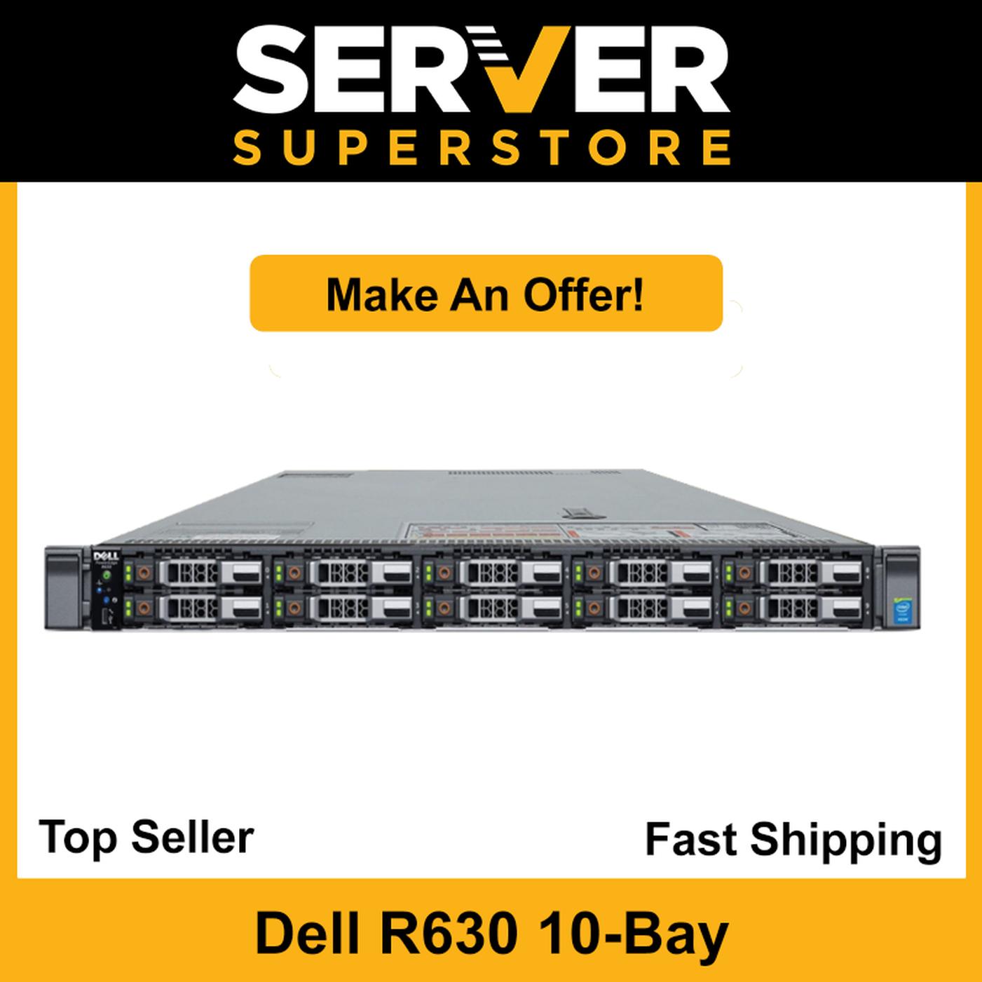 Dell PowerEdge R630 Server 2x E5-2697 V3 = 28 Cores | H730 | 64GB RAM | 1TB SSD - Picture 1 of 8