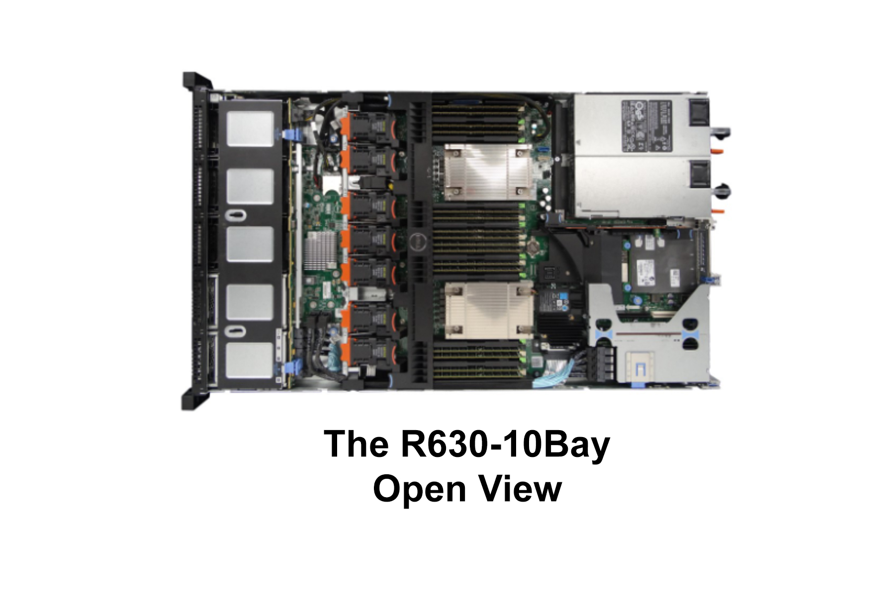 Dell PowerEdge R630 Server 2x E5-2697 V3 = 28 Cores | H730 | 64GB RAM | 1TB SSD - Picture 3 of 8