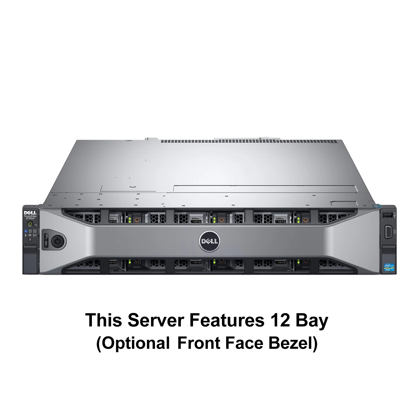 Dell PowerEdge R730XD Server 2x E5-2620 V4 = 16 Cores H730 64GB
