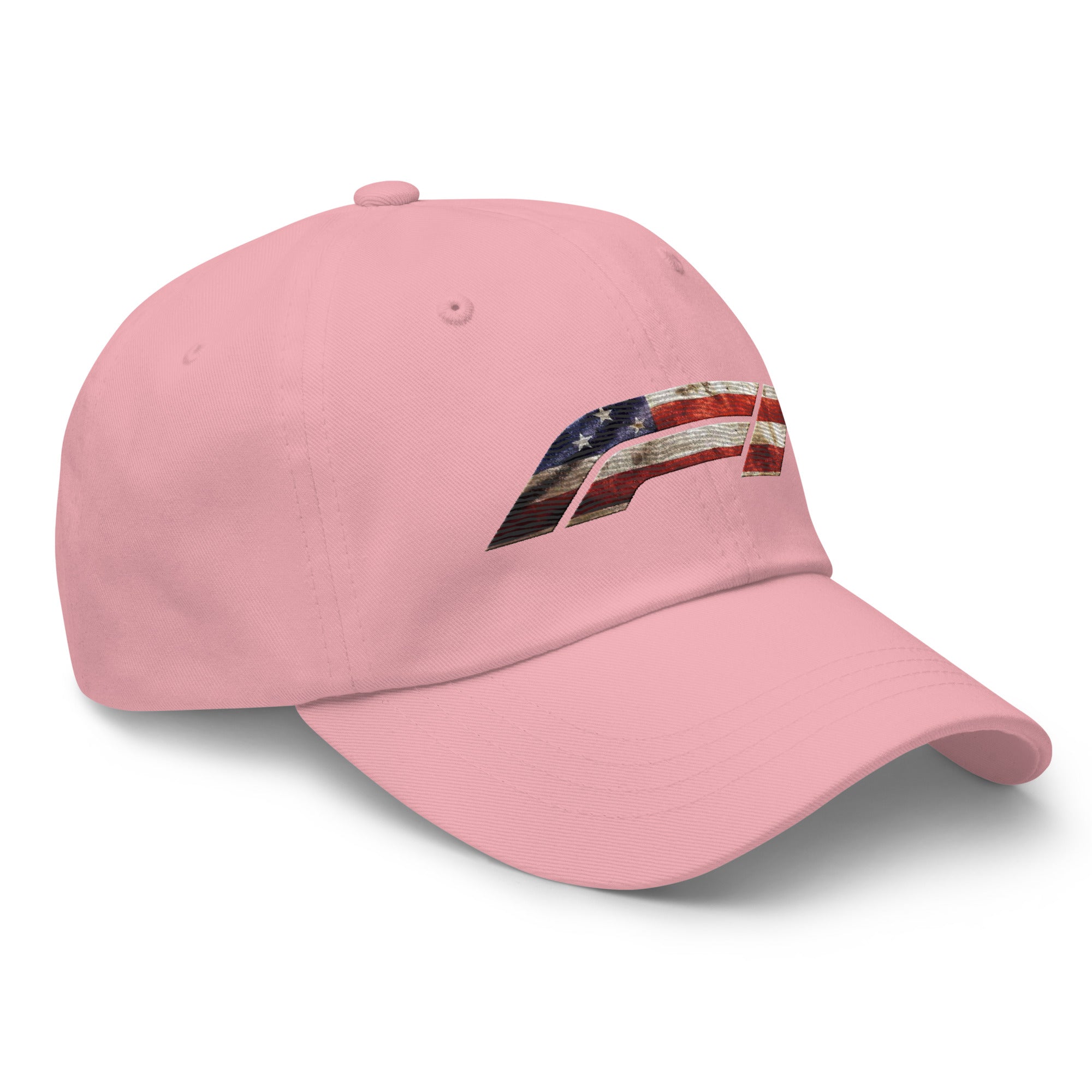 Embroidered American Flag Formula 1 Dad Hat - Picture 10 of 12