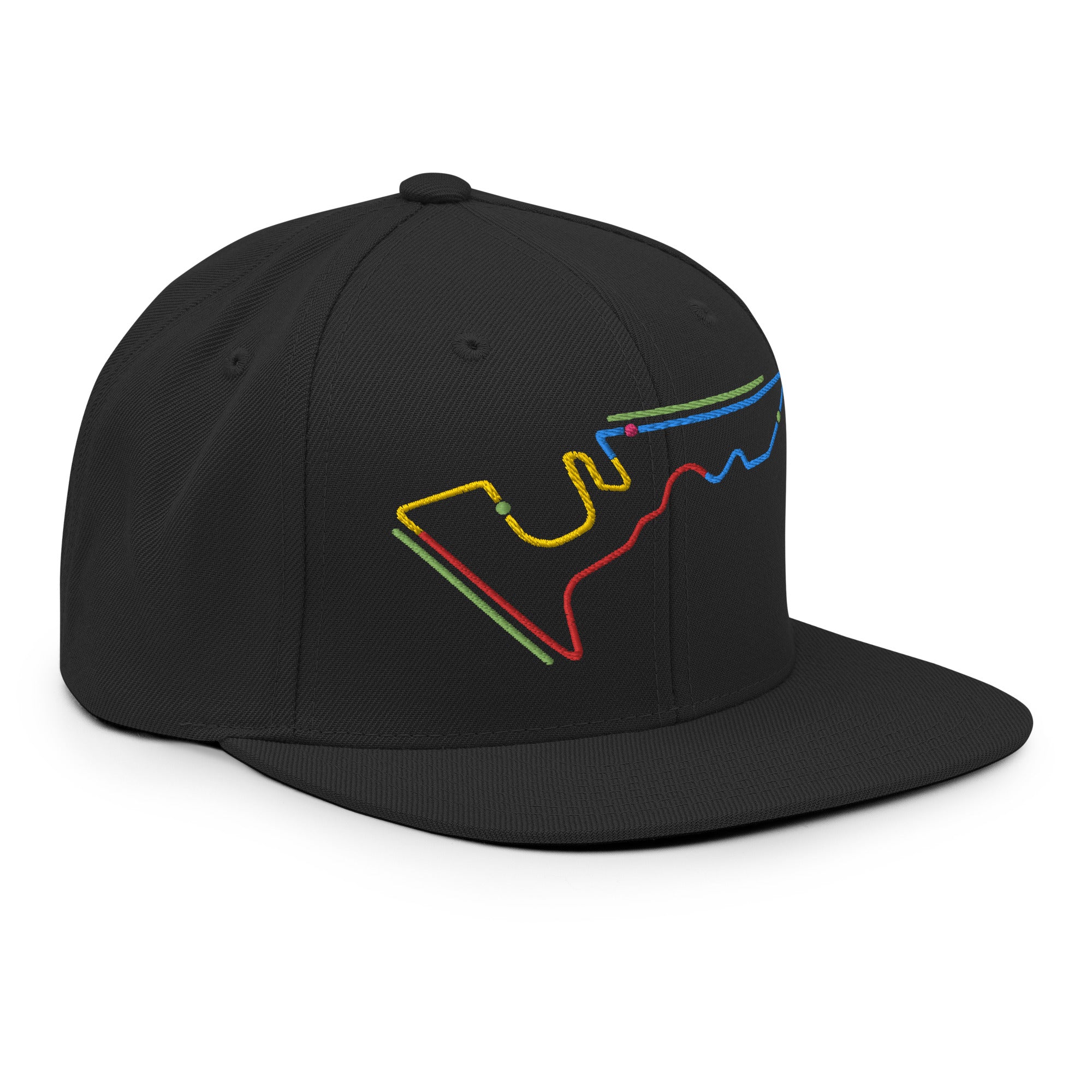 COTA Circuit Sectors with DRS Zones F1 Embroidered Flat Bill Cap - Picture 4 of 21
