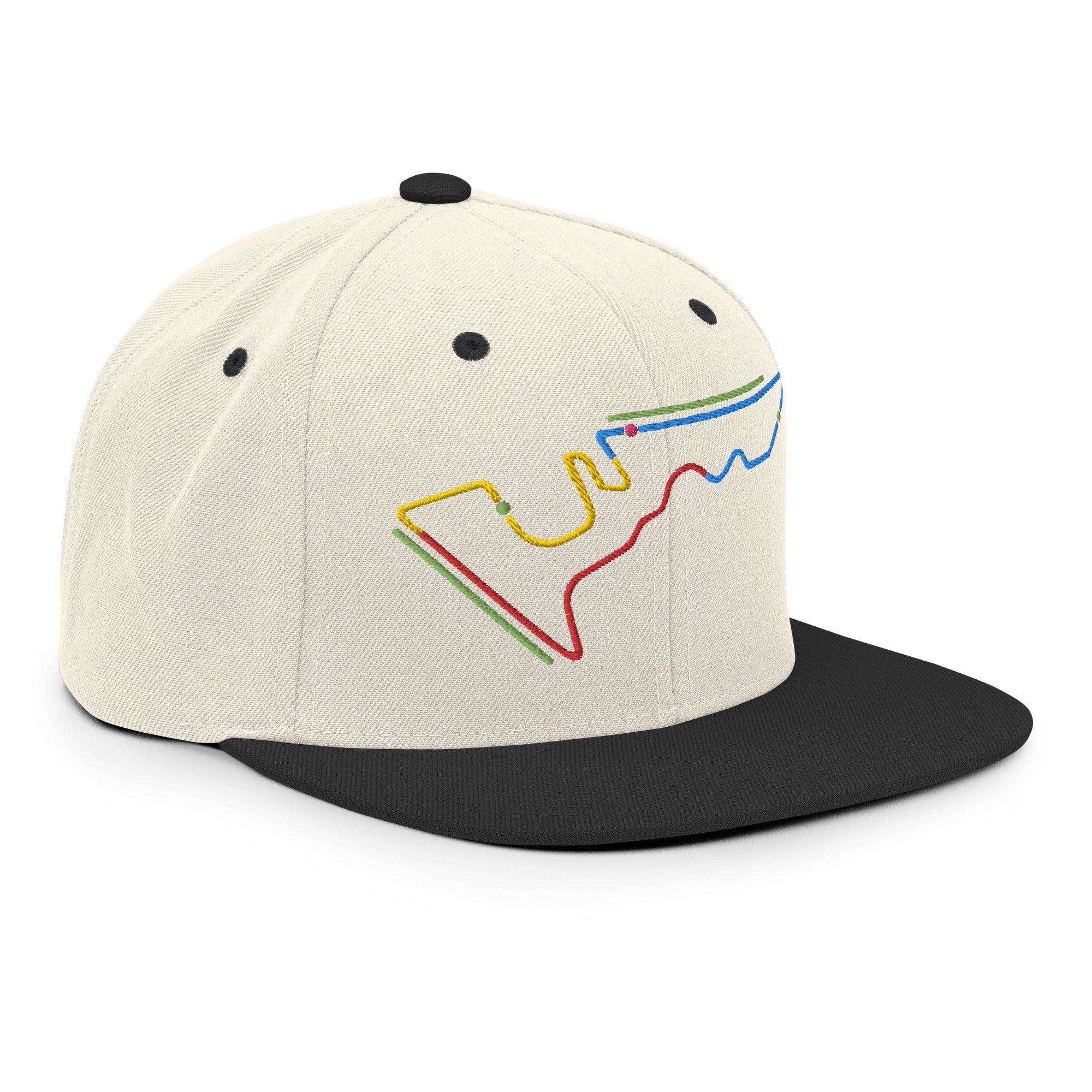 COTA Circuit Sectors with DRS Zones F1 Embroidered Flat Bill Cap - Picture 21 of 21