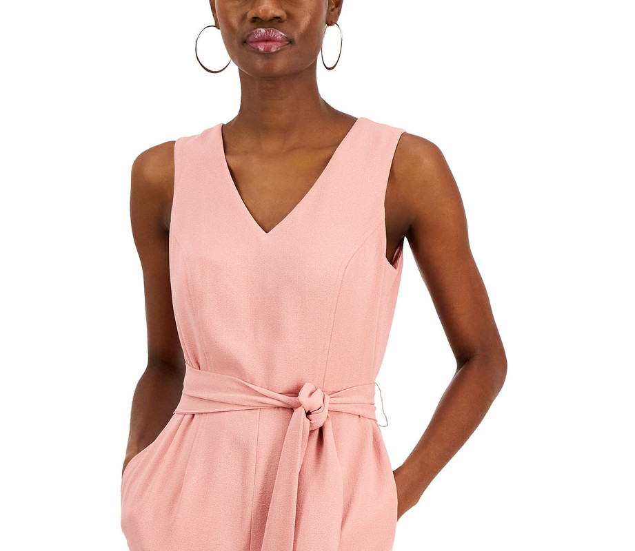 I.N.C. International Concepts Women's Sleeveless V-Neck Jumpsuit - Picture 5 of 18