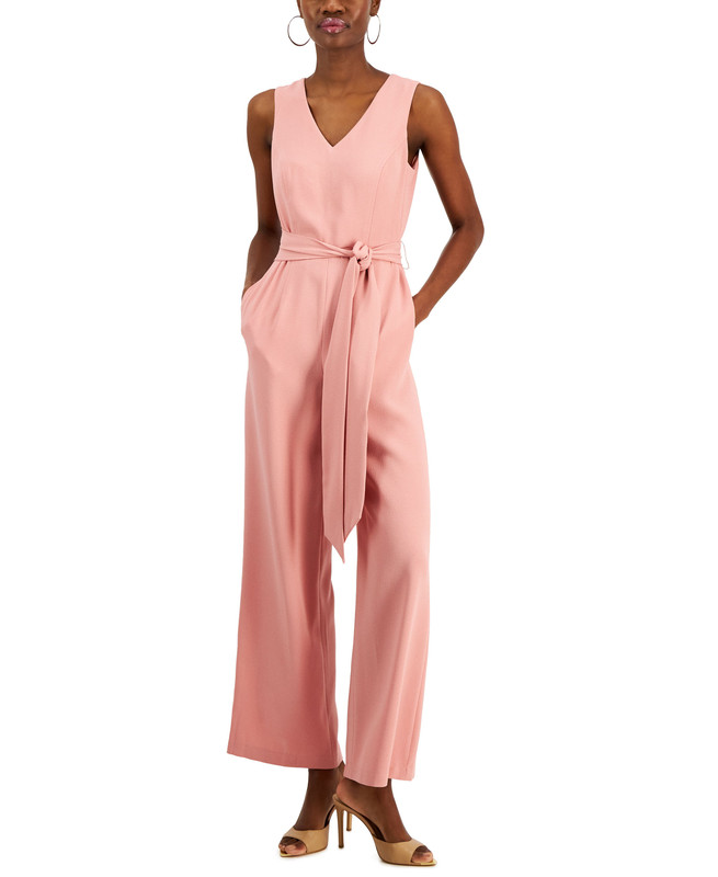 I.N.C. International Concepts Women's Sleeveless V-Neck Jumpsuit - Picture 4 of 18