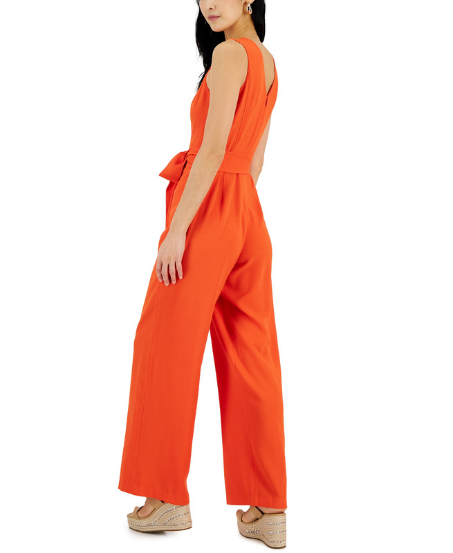 I.N.C. International Concepts Women's Sleeveless V-Neck Jumpsuit - Picture 16 of 18