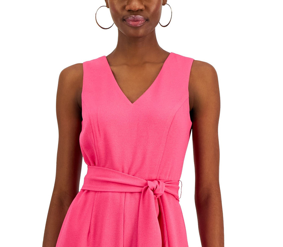 I.N.C. International Concepts Women's Sleeveless V-Neck Jumpsuit - Picture 11 of 18