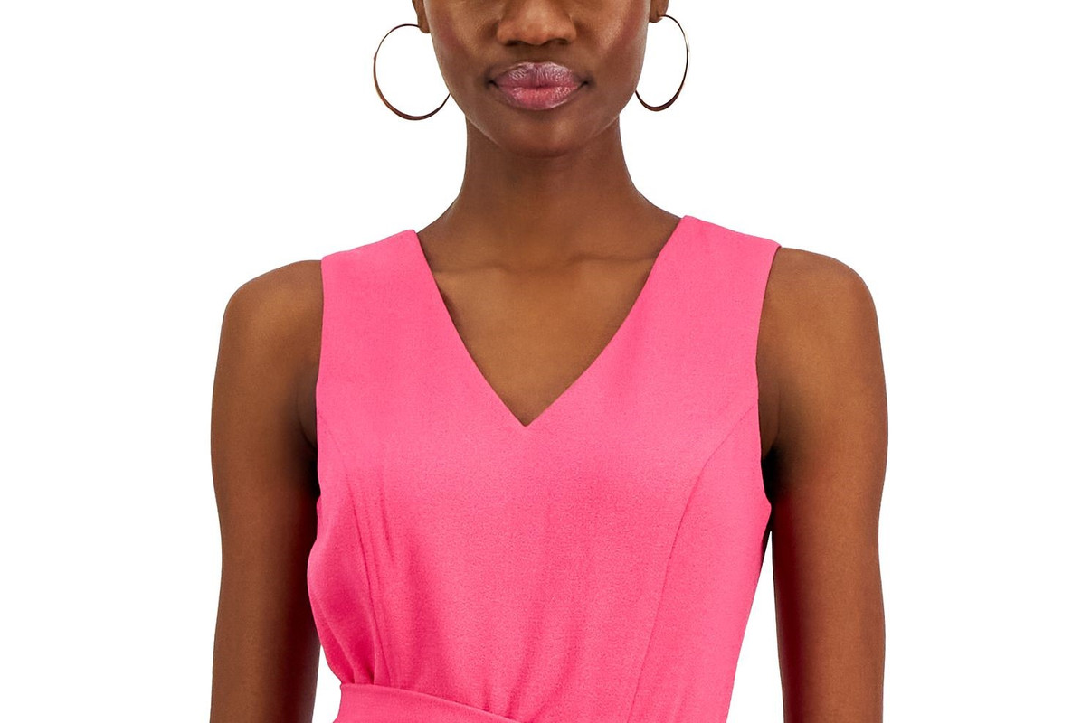 I.N.C. International Concepts Women's Sleeveless V-Neck Jumpsuit - Picture 13 of 18