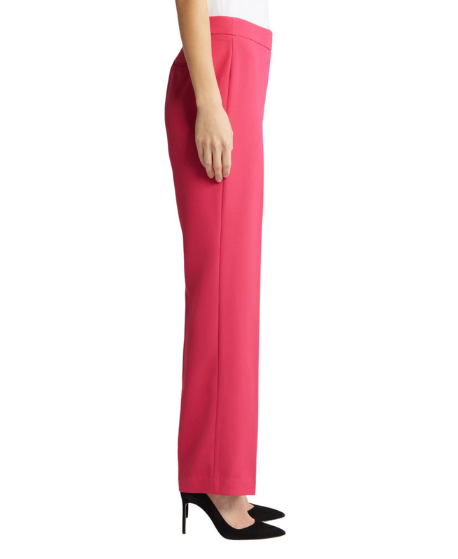 Pantalones al tobillo Anne Klein lisos de tiro medio para mujer - Imagen 7 de 15