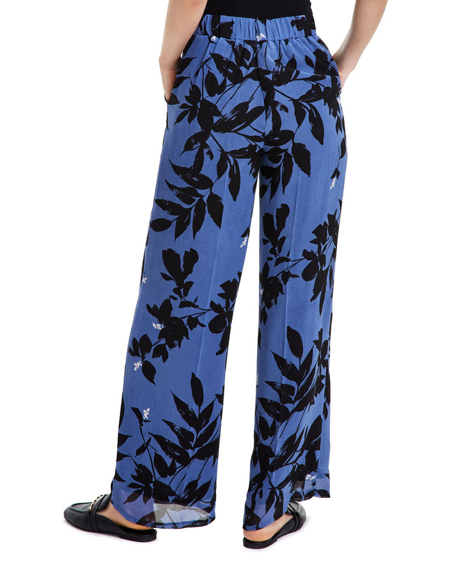 Anne Klein Women's Printed Wide-Leg Pull-On Pants - Picture 7 of 10
