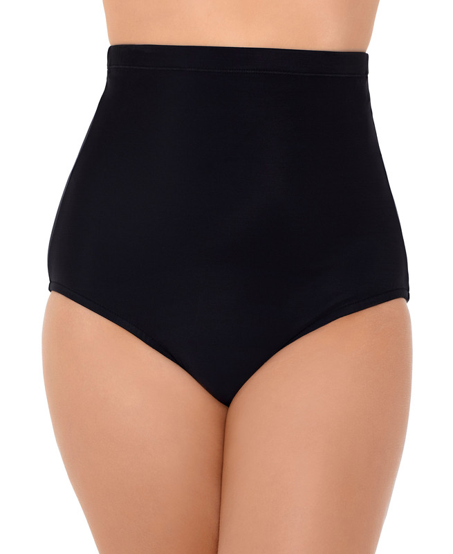 Swim Solutions Women's Ultra High-Waist Swim Bottoms - Picture 4 of 6