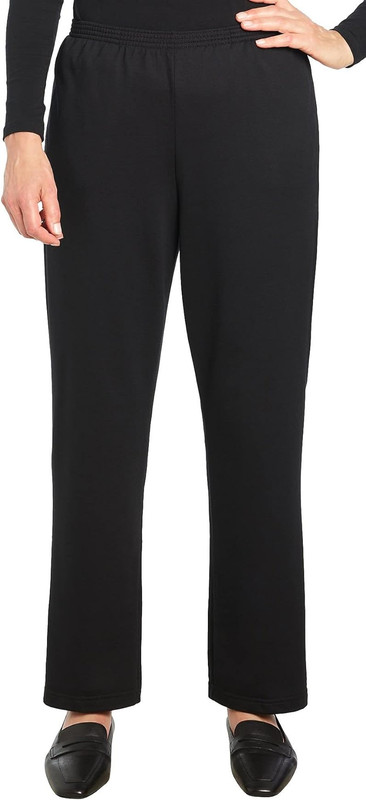 Alfred Dunner Women's Ponte Short Pants - Picture 3 of 4