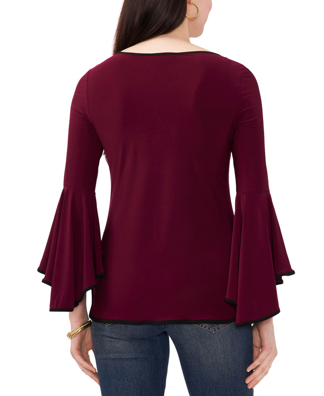 Sam and Jess Women's Bell-Sleeve Top - Picture 8 of 8