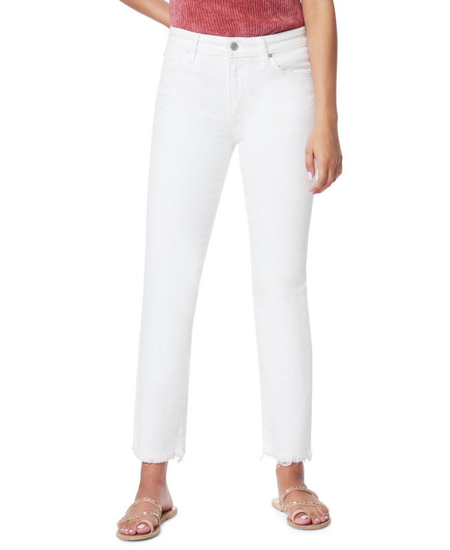 Pantalones de mezclilla para mujer Joe's Lara con dobladillo deshilachado - Imagen 7 de 9
