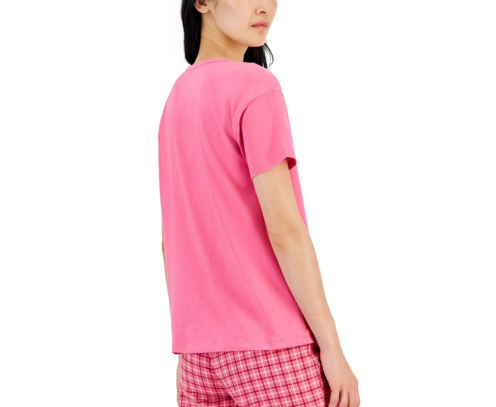 Jenni Women's Graphic-Print Crewneck Pajama Top - Picture 5 of 9