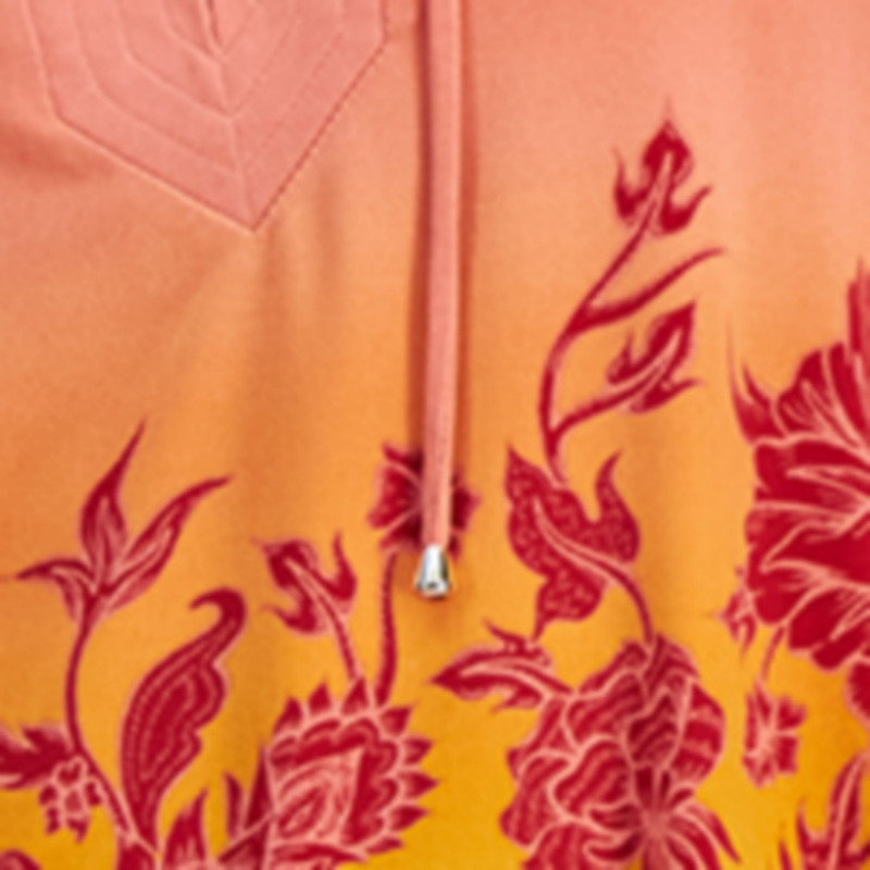 JM Collection Women's Printed Lace-Up Tunic - Picture 4 of 4