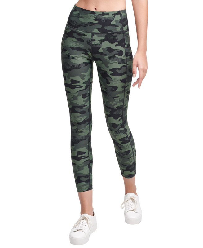 Camo-Print 7/8 Length Leggings | eBay