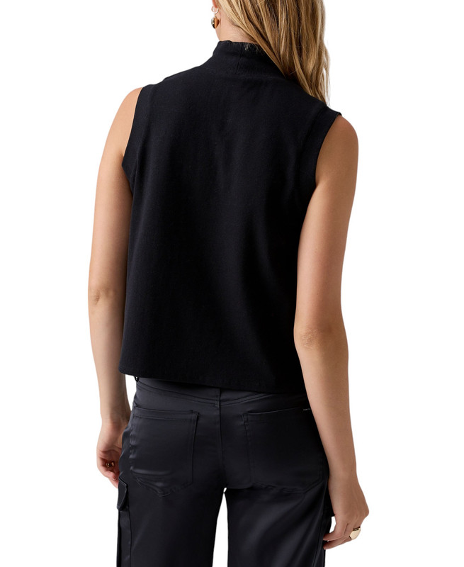 Sanctuary Women's Nights Like This Satin-Front Sleeveless Top - Picture 6 of 9
