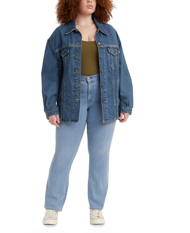 Levi's Women's Trendy Plus Size Classic Bootcut Jeans - Picture 6 of 10