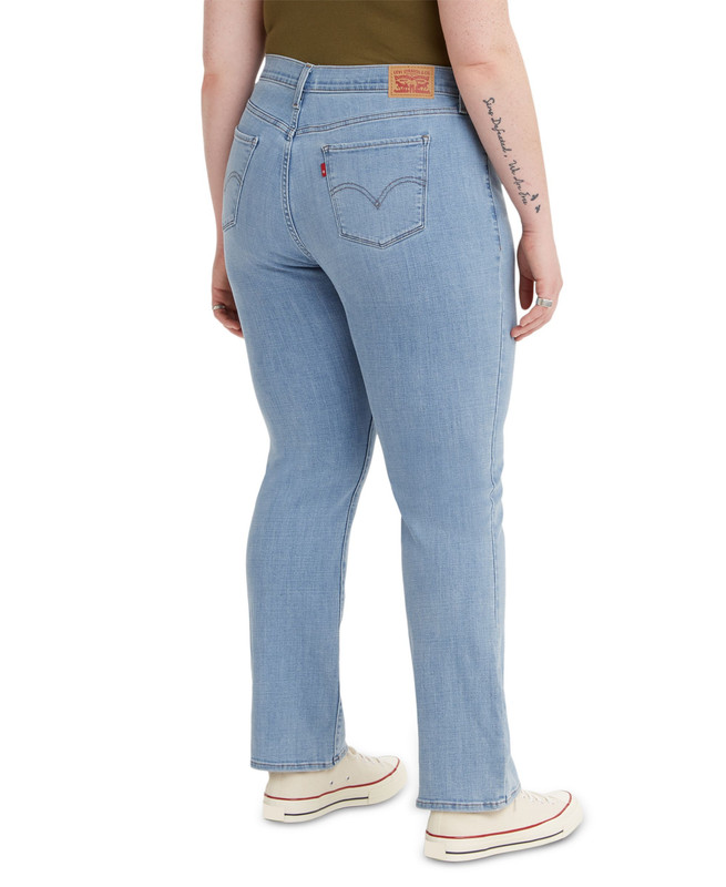 Levi's Women's Trendy Plus Size Classic Bootcut Jeans - Picture 9 of 10