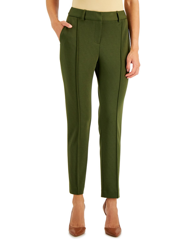 Pantalones con costuras de punto para mujer Tahari ASL Pont? - Imagen 9 de 10