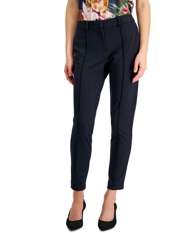 Pantalones con costuras de punto para mujer Tahari ASL Pont? - Imagen 7 de 10