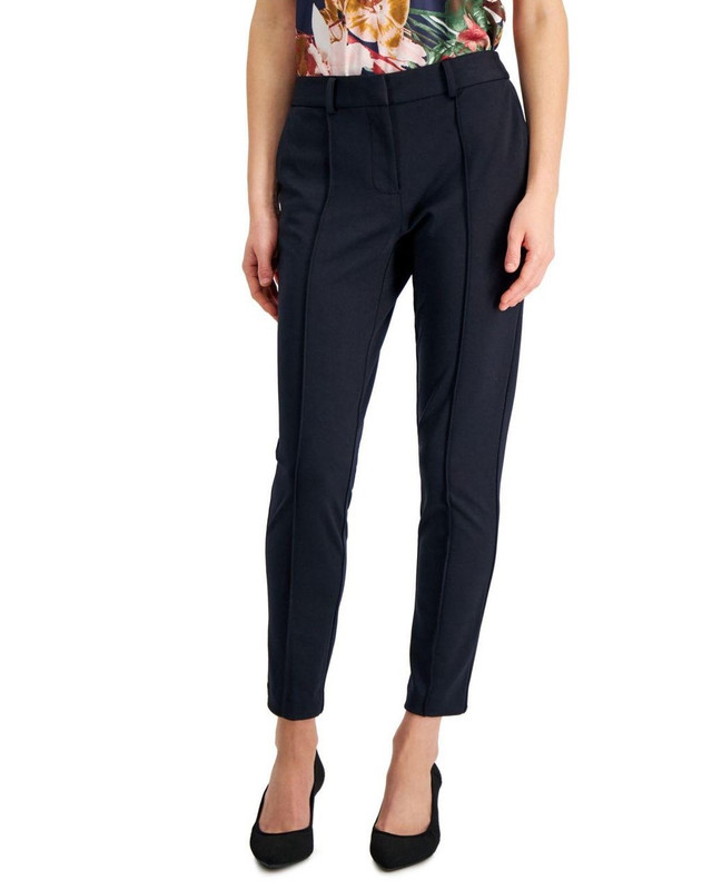 Pantalones con costuras de punto para mujer Tahari ASL Pont? - Imagen 4 de 10