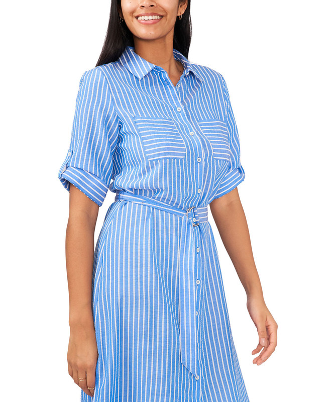 Riley & Rae Women's Belted Maxi Dress - Picture 7 of 8