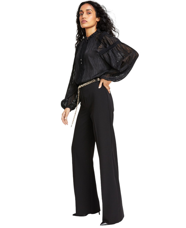 Tommy Hilfiger Pantaloni donna cintura a gamba larga - Foto 12 di 12
