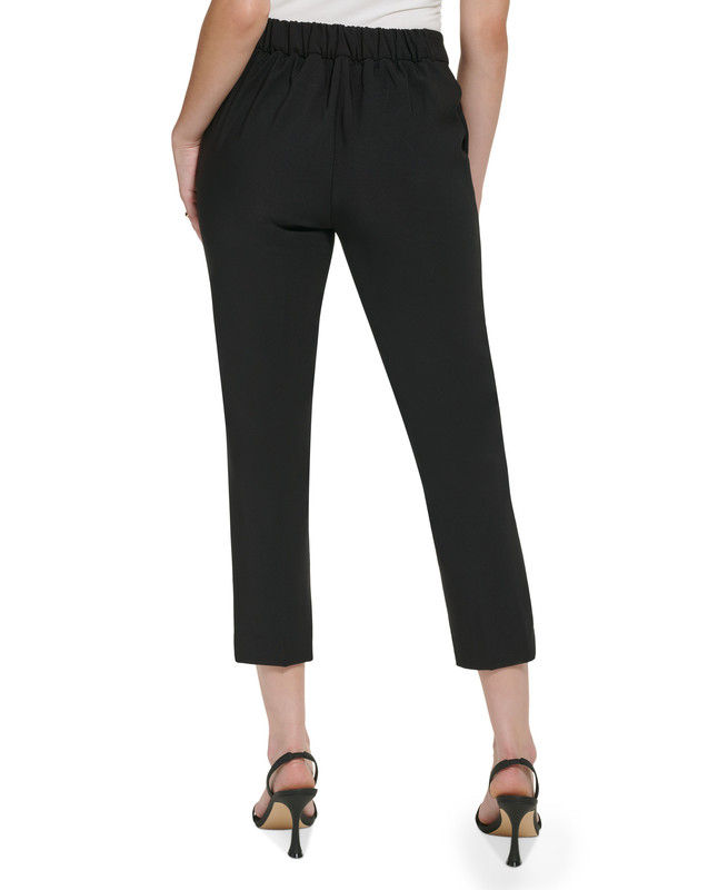 Calvin Klein Women's X-Fit Cropped Slim Leg Pants - Picture 16 of 16