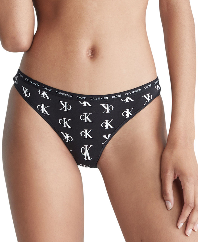Calvin Klein Women's CK One Cotton Singles Bikini Underwear - Picture 9 of 12