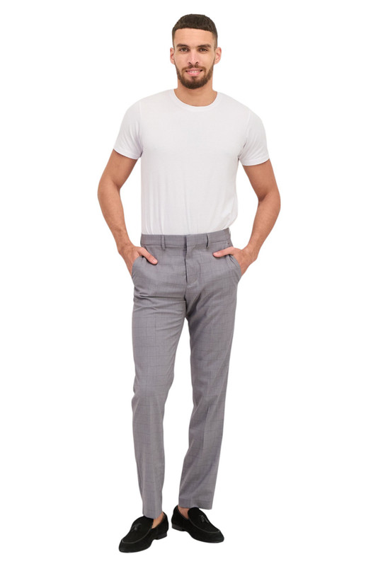 Perry Ellis Portfolio Men's Slim-Fit Stretch Pants - Picture 8 of 11