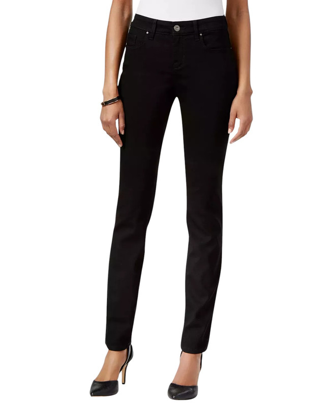 Style & Co Women's Curvy-Fit Mid-Rise Skinny Short Jeans - Picture 3 of 4