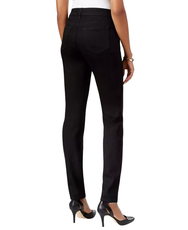 Style & Co Women's Curvy-Fit Mid-Rise Skinny Short Jeans - Picture 4 of 4