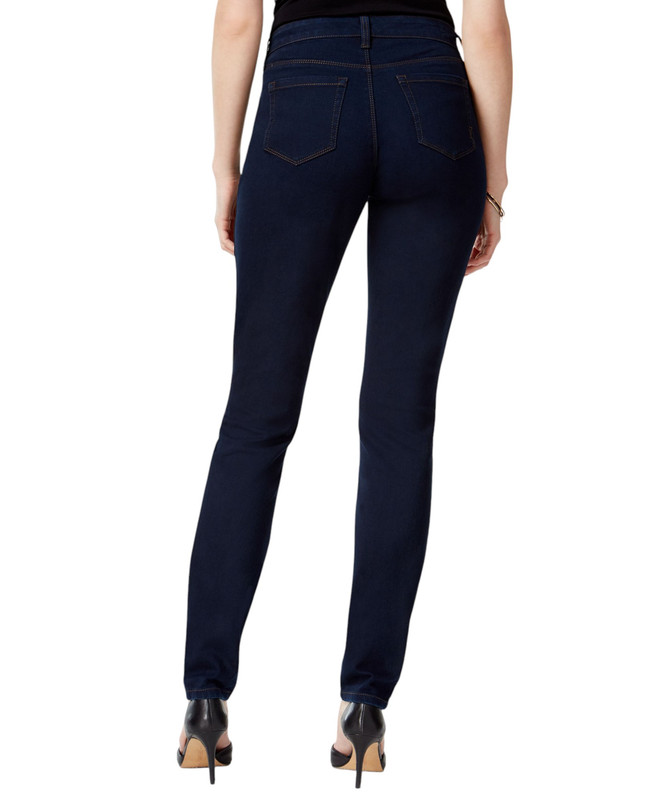 Style & Co Women's Curvy-Fit Mid-Rise Skinny Jeans - Picture 6 of 8