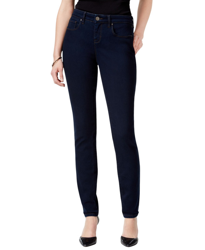 Style & Co Women's Curvy-Fit Mid-Rise Skinny Jeans - Picture 5 of 8