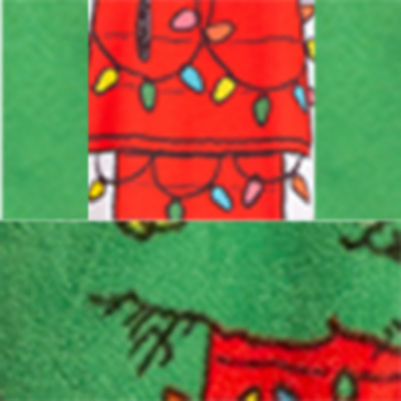 Briefly Stated Men's Matching Peanuts Raglan-Sleeve Top and Pajama Pants Set - Picture 6 of 6