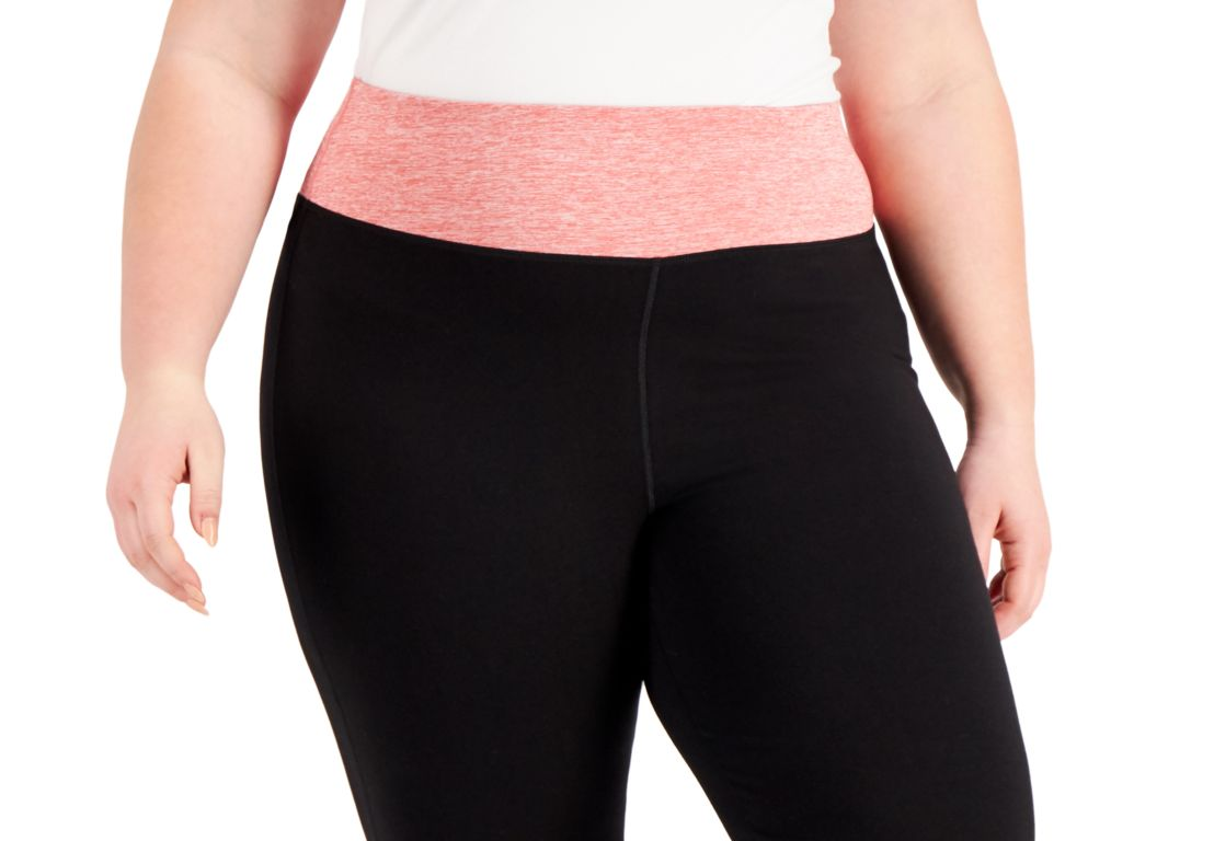 ID Ideology Women's Plus Size Colorblocked Capri Leggings - Picture 15 of 51
