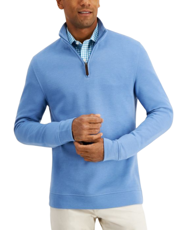 Tasso Elba Men's Quarter-Zip Sweatshirt 