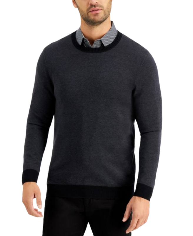 Suéter de cuello redondo para hombre Tasso Elba - Imagen 3 de 16