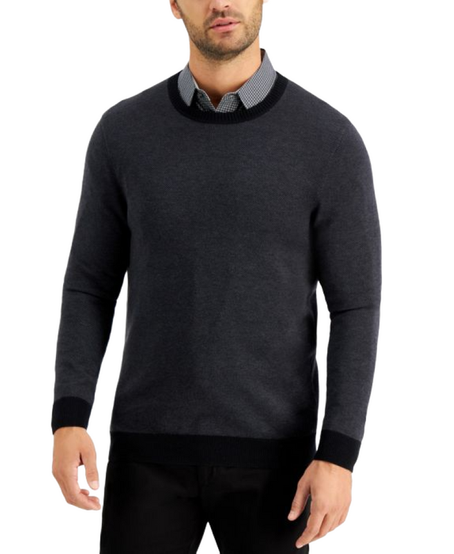 Suéter de cuello redondo para hombre Tasso Elba - Imagen 6 de 16