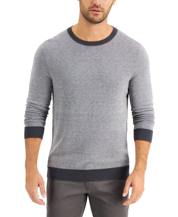 Suéter de cuello redondo para hombre Tasso Elba - Imagen 9 de 16