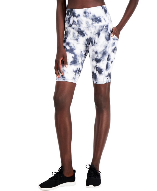 Pantalones cortos de bicicleta de bolsillo para mujer Ideology teñidos con corbata - Imagen 3 de 11